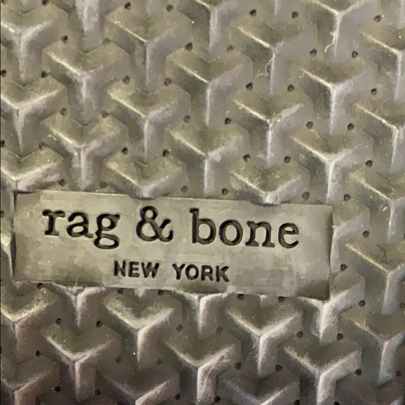 New Rag & Bone Black Leather Sneakers shoes - Picture 9 of 9